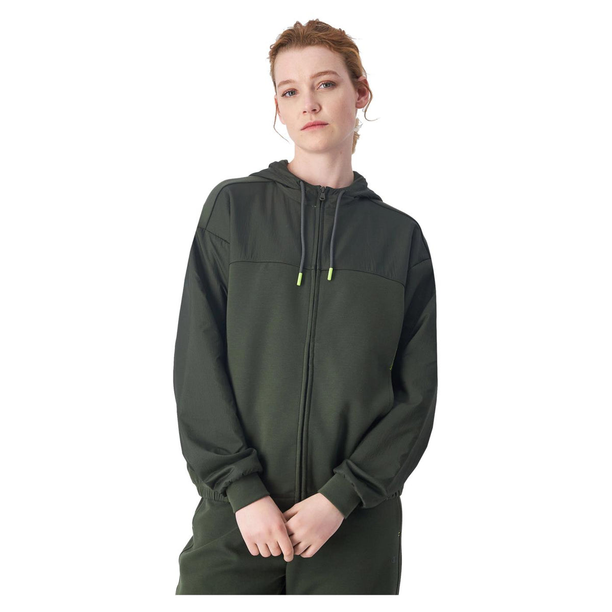 CHAMPION W HOODED FZ SWEATSHIRT - seconda immagine