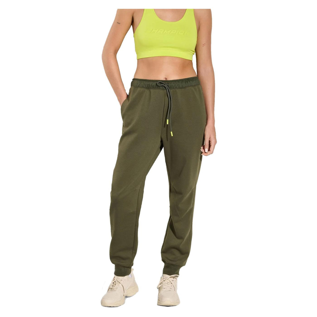 CHAMPION W RIB CUFF PANTS