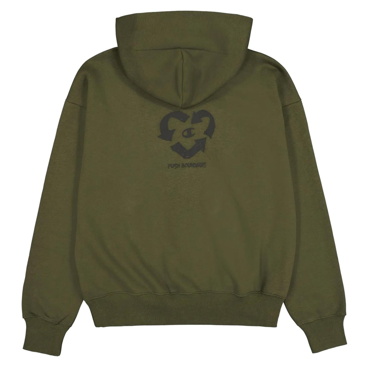 CHAMPION W HOODED FZ SWEATSHIRT - seconda immagine