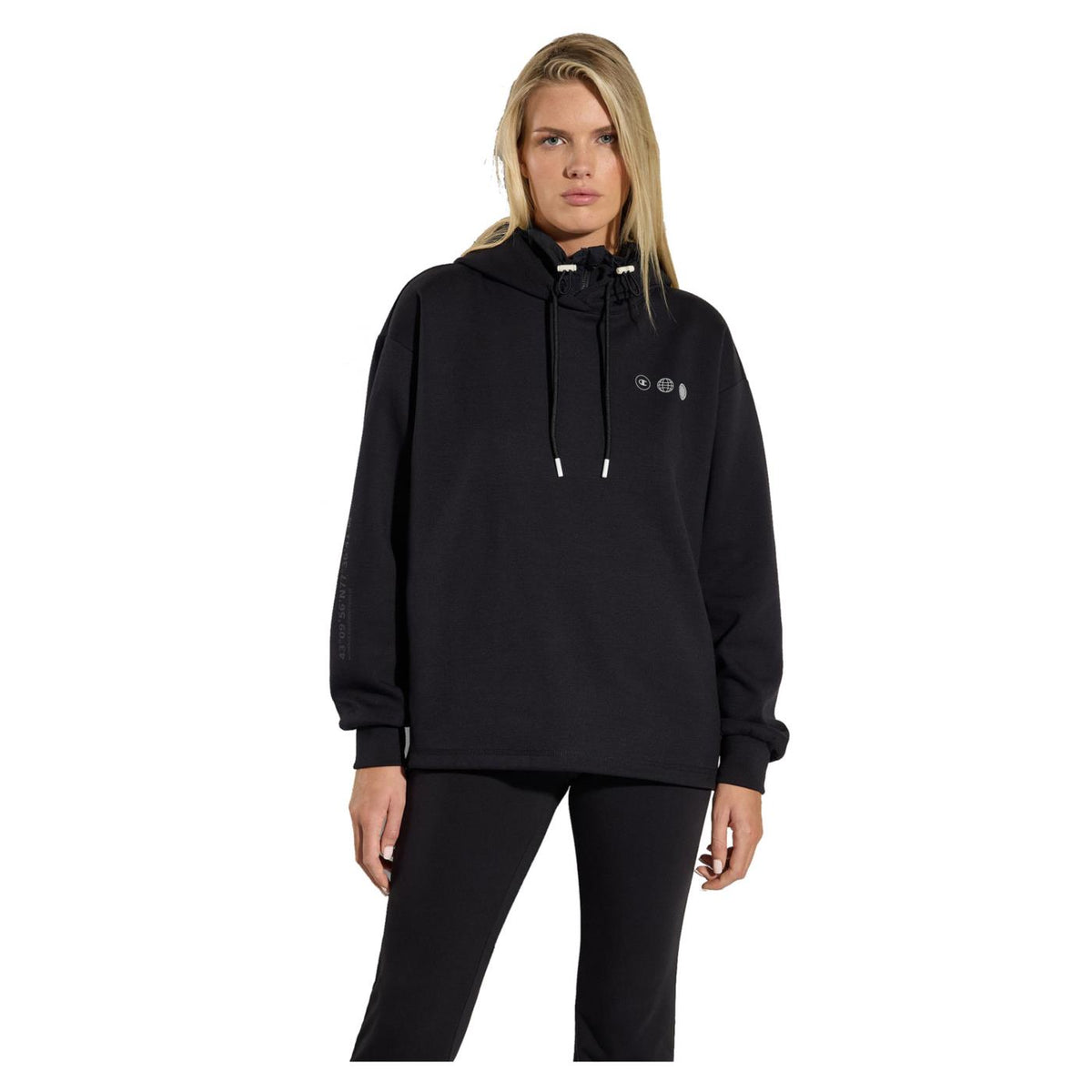 CHAMPION W HOODED SWEATSHIRT - seconda immagine