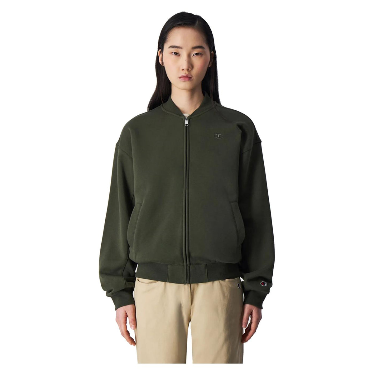 CHAMPION W BOMBER SWEATSHIRT - seconda immagine