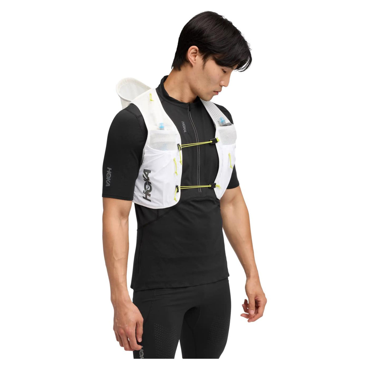 HOKA TRAIL RUN VEST 10L - Bianco - vista 2
