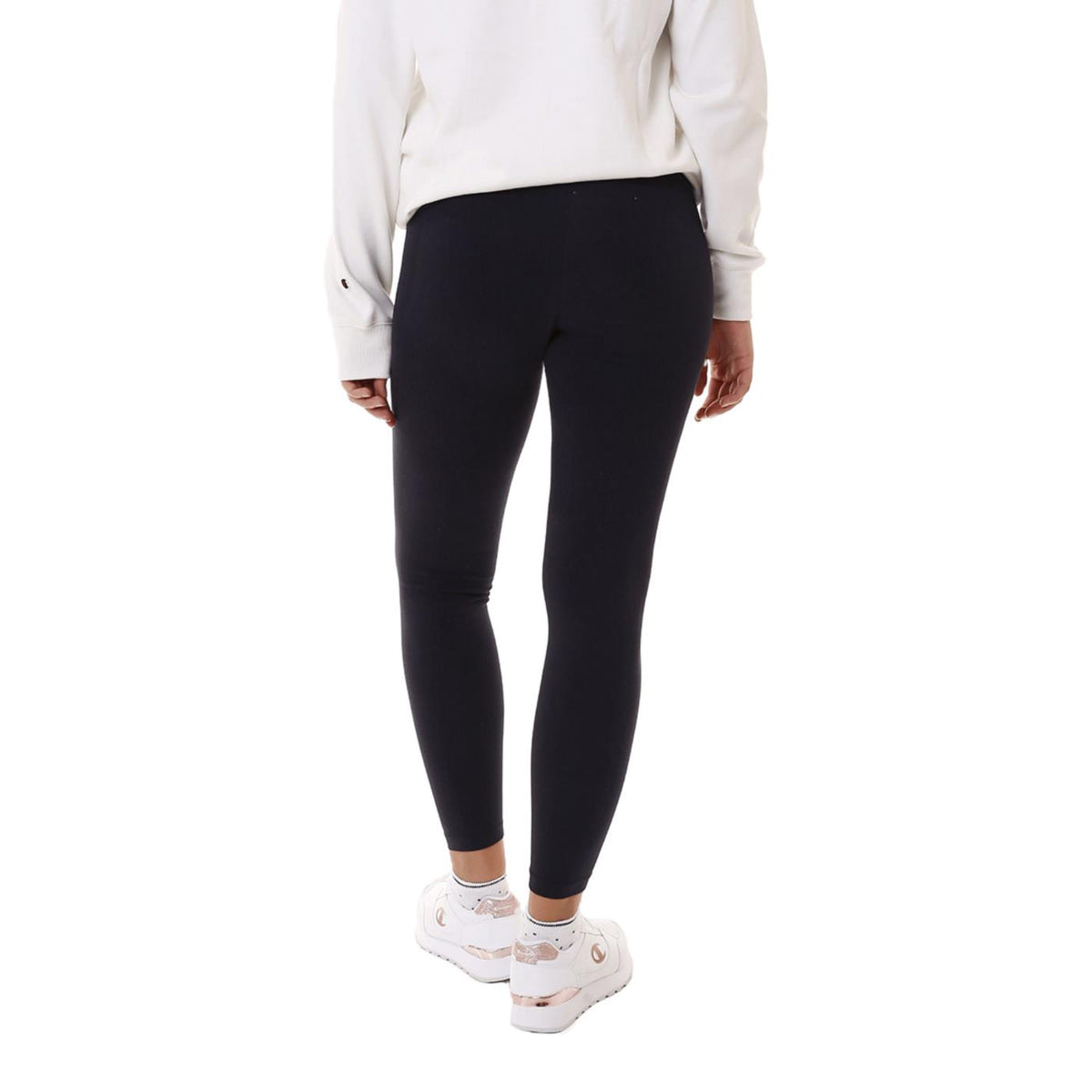 CHAMPION W CROP LEGGINGS - Blu - vista 2