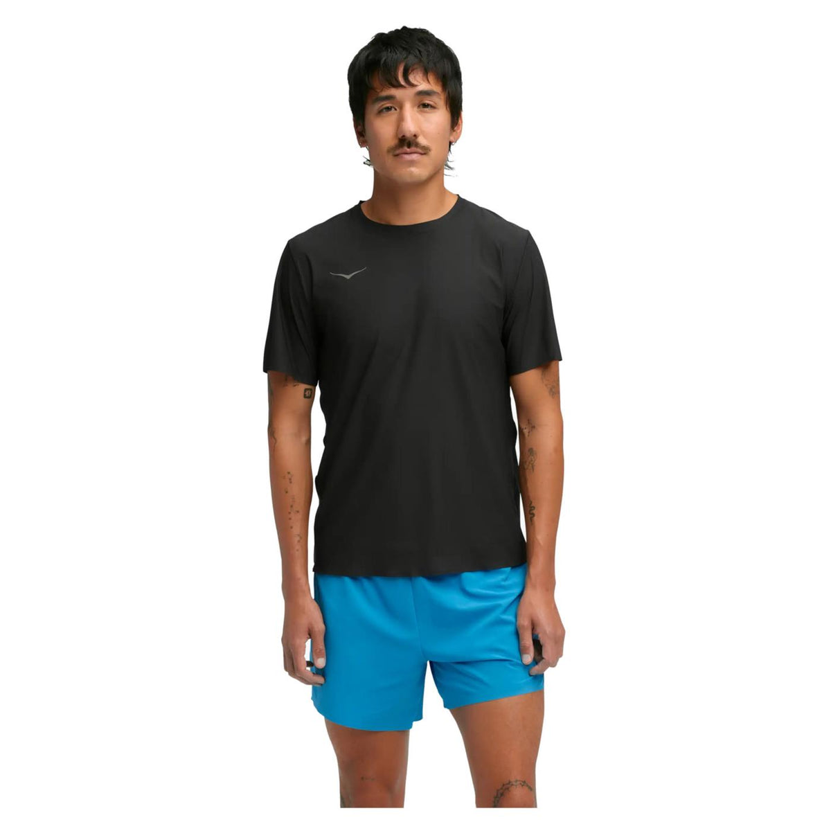 HOKA AIROLITE SHORT SLEEVE 2.0 - C1-nero - immagine principale