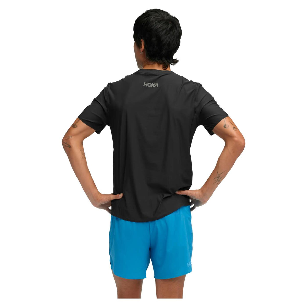 HOKA AIROLITE SHORT SLEEVE 2.0 - C1-nero - vista 2