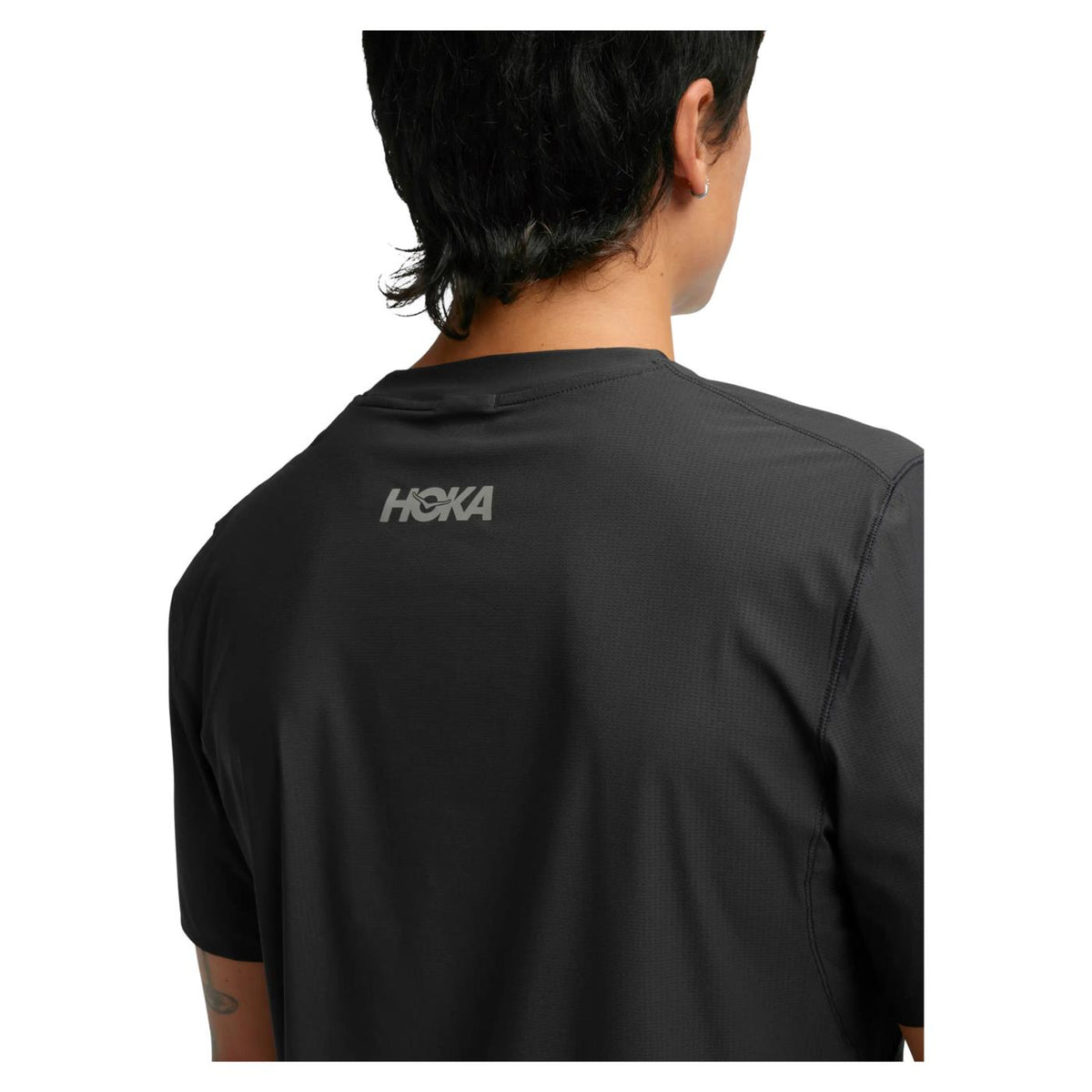 HOKA AIROLITE SHORT SLEEVE 2.0 - C1-nero - vista 3