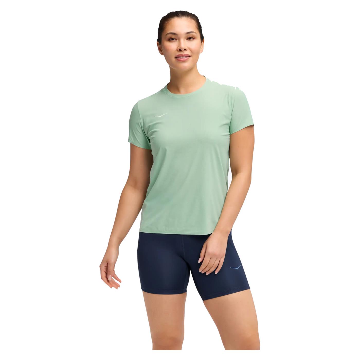 HOKA AIROLITE SS TEE WOMAN - C1-verde - immagine principale