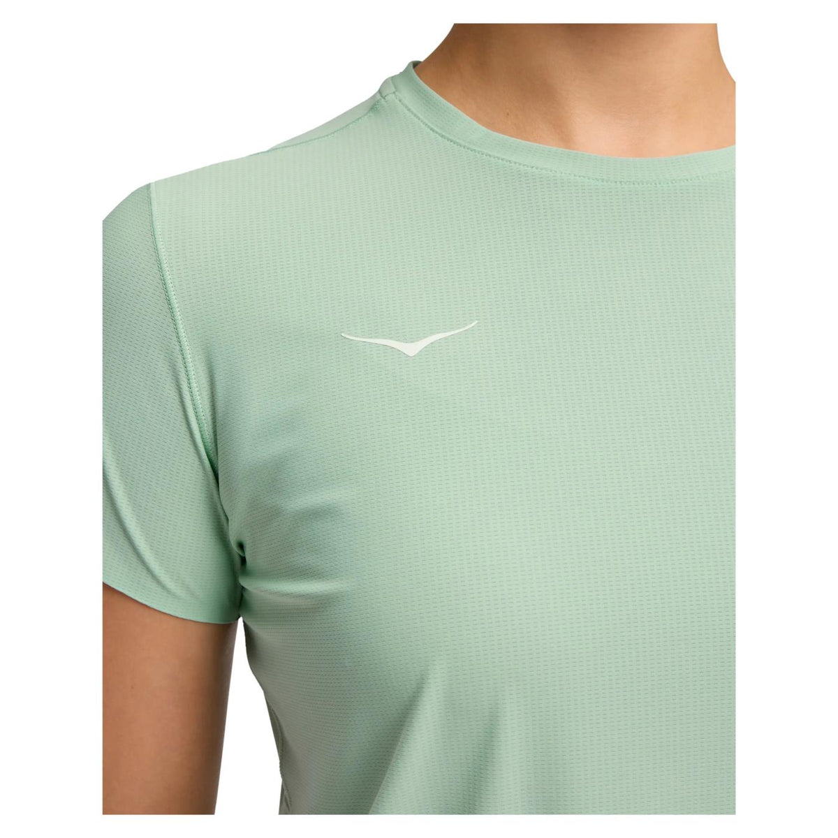 HOKA AIROLITE SS TEE WOMAN - C1-verde - vista 3