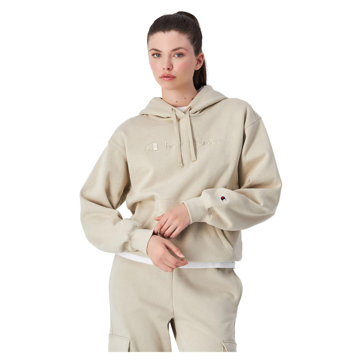 CHAMPION W HOODED SWEATSHIRT