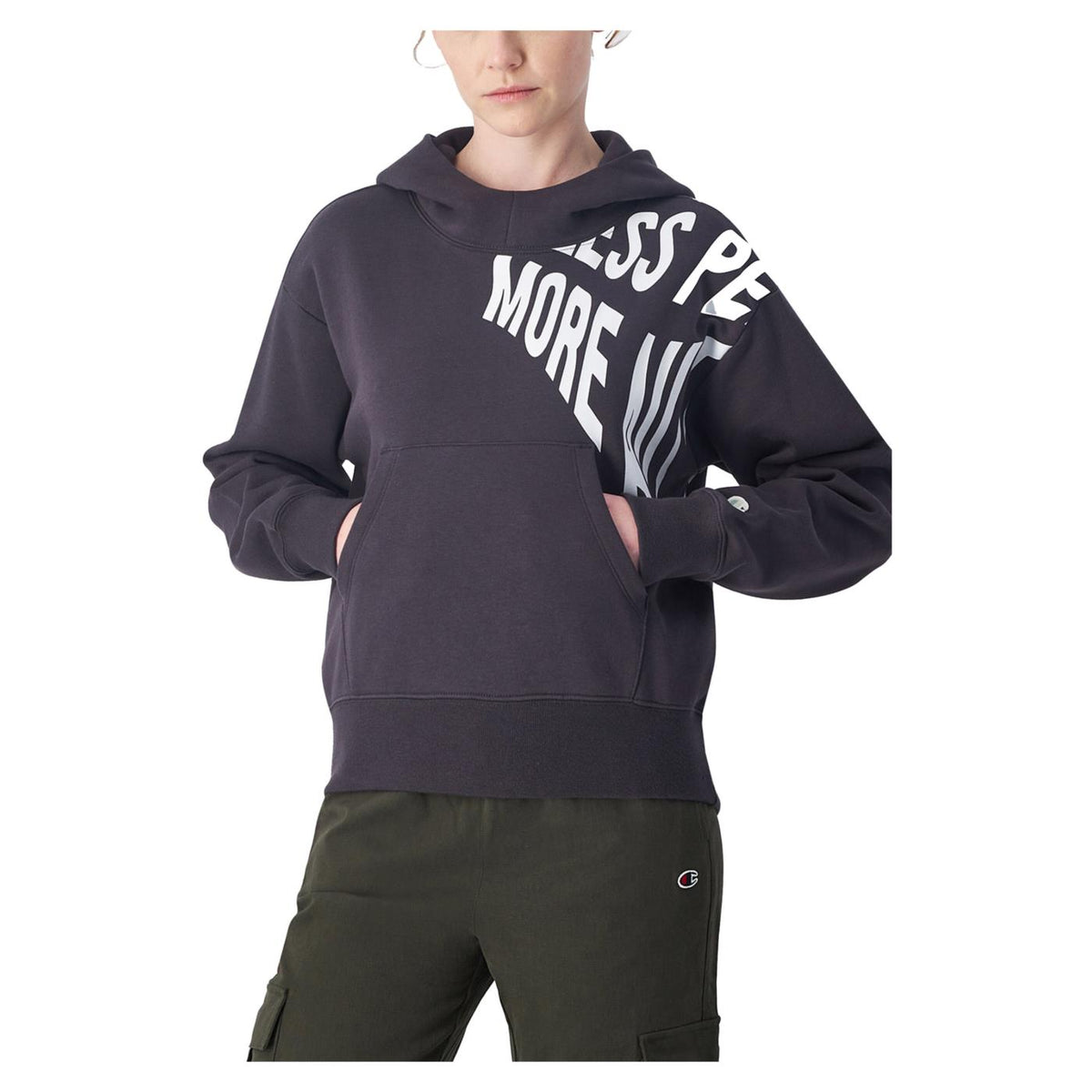 CHAMPION W HOODED SWEATSHIRT