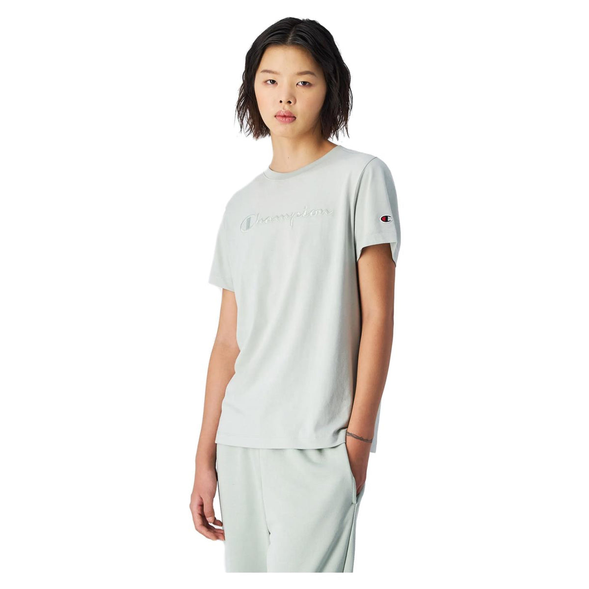 CHAMPION T-SHIRT W MANICA CORTA