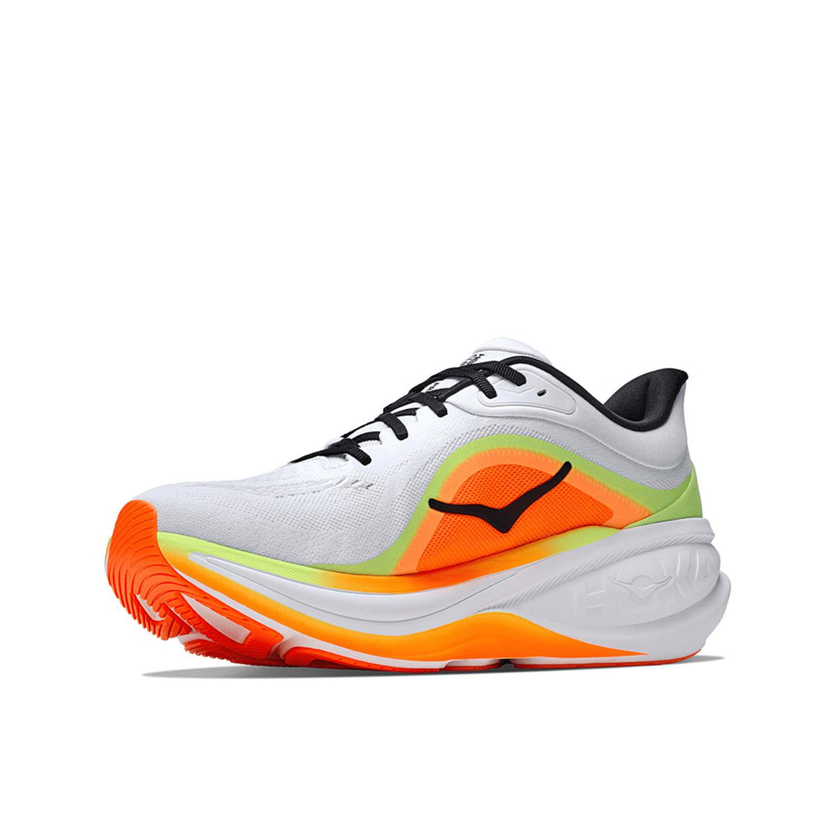 HOKA CLIFTON PRO - Bianco - vista 3