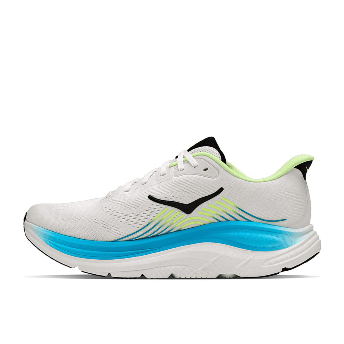 HOKA CLIFTON 11 - Bianco - vista 2