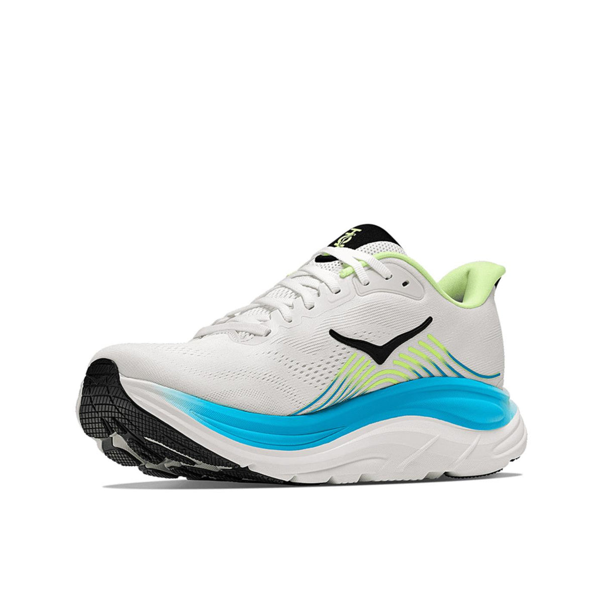 HOKA CLIFTON 11 - Bianco - vista 3