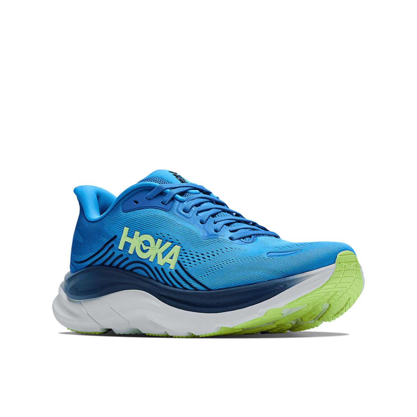 HOKA CLIFTON 11 - Azzurro - vista 4