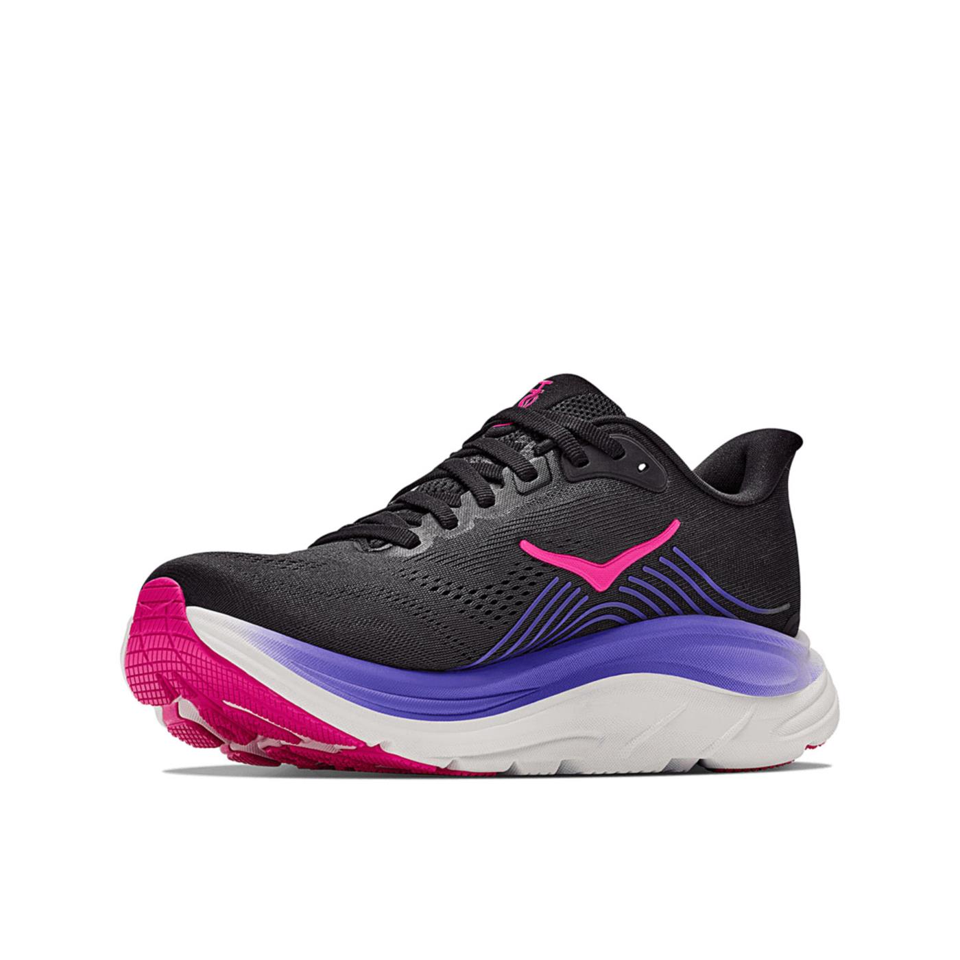 HOKA CLIFTON 11 WOMAN - Nero - vista 3
