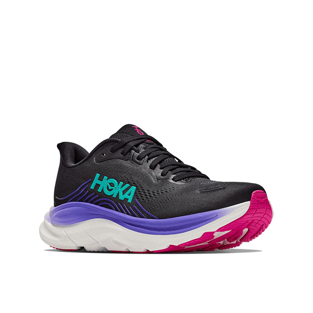 HOKA CLIFTON 11 WOMAN - Nero - vista 4