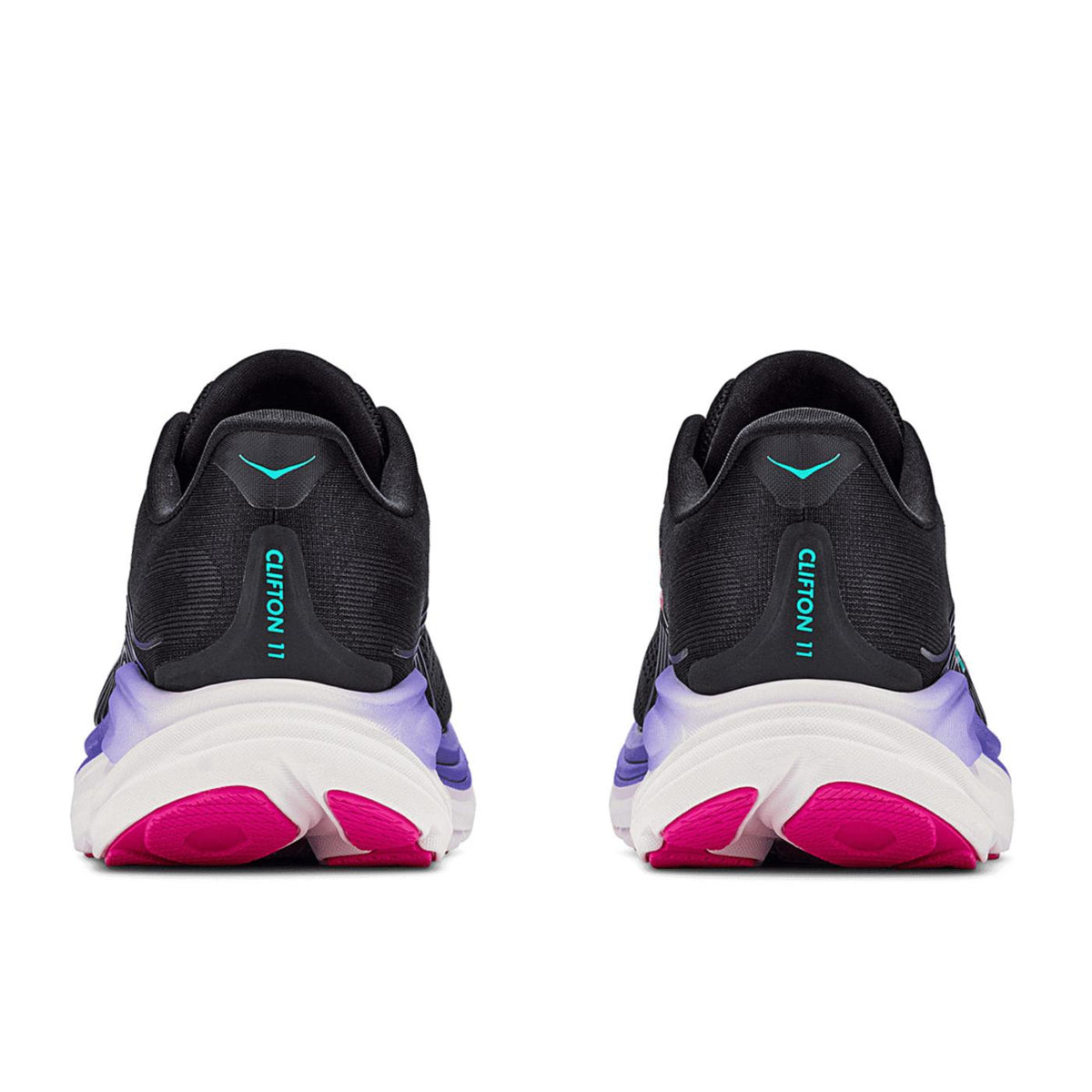 HOKA CLIFTON 11 WOMAN - Nero - vista 5