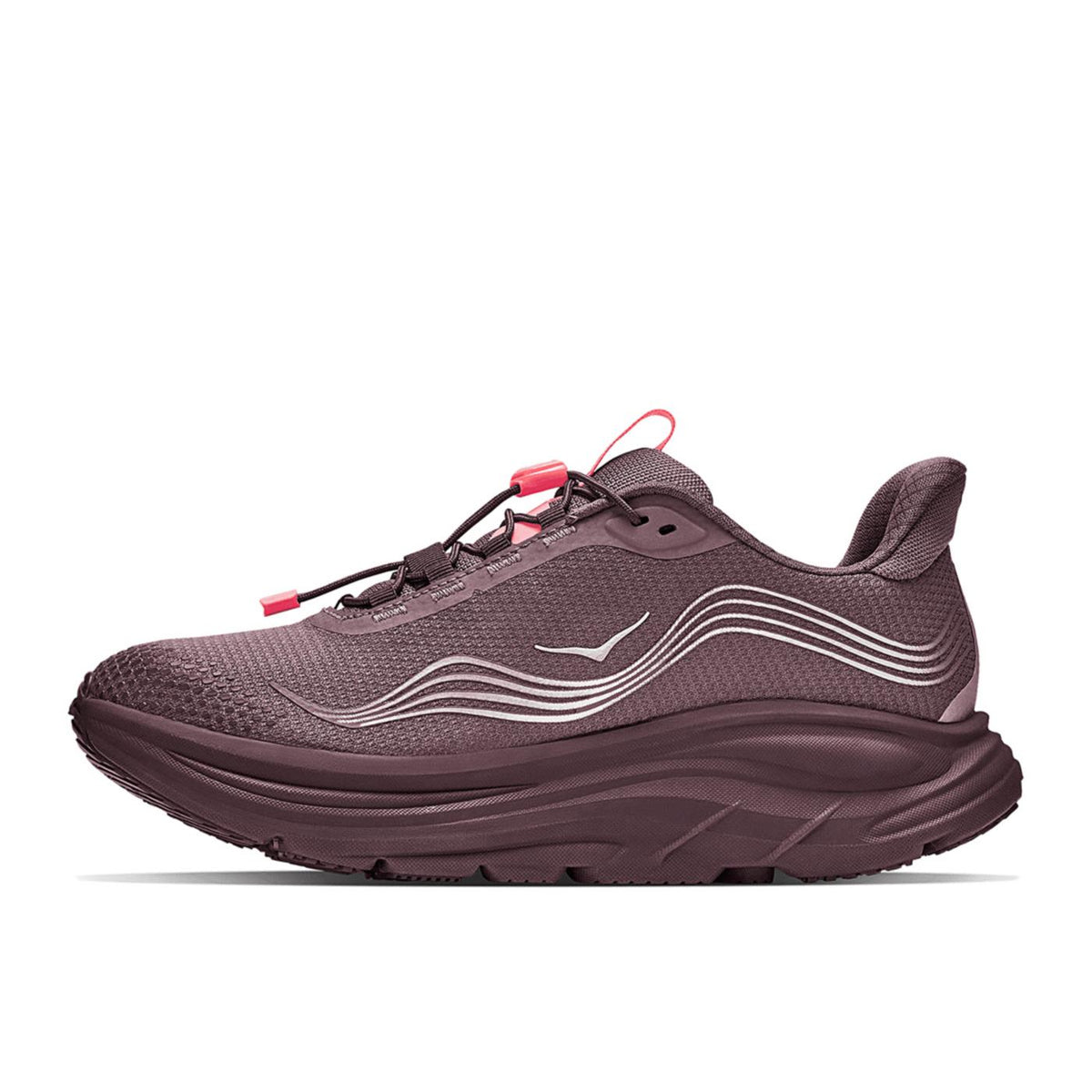 HOKA CLIFTON 11 GTX WOMAN - Bordeaux - vista 2