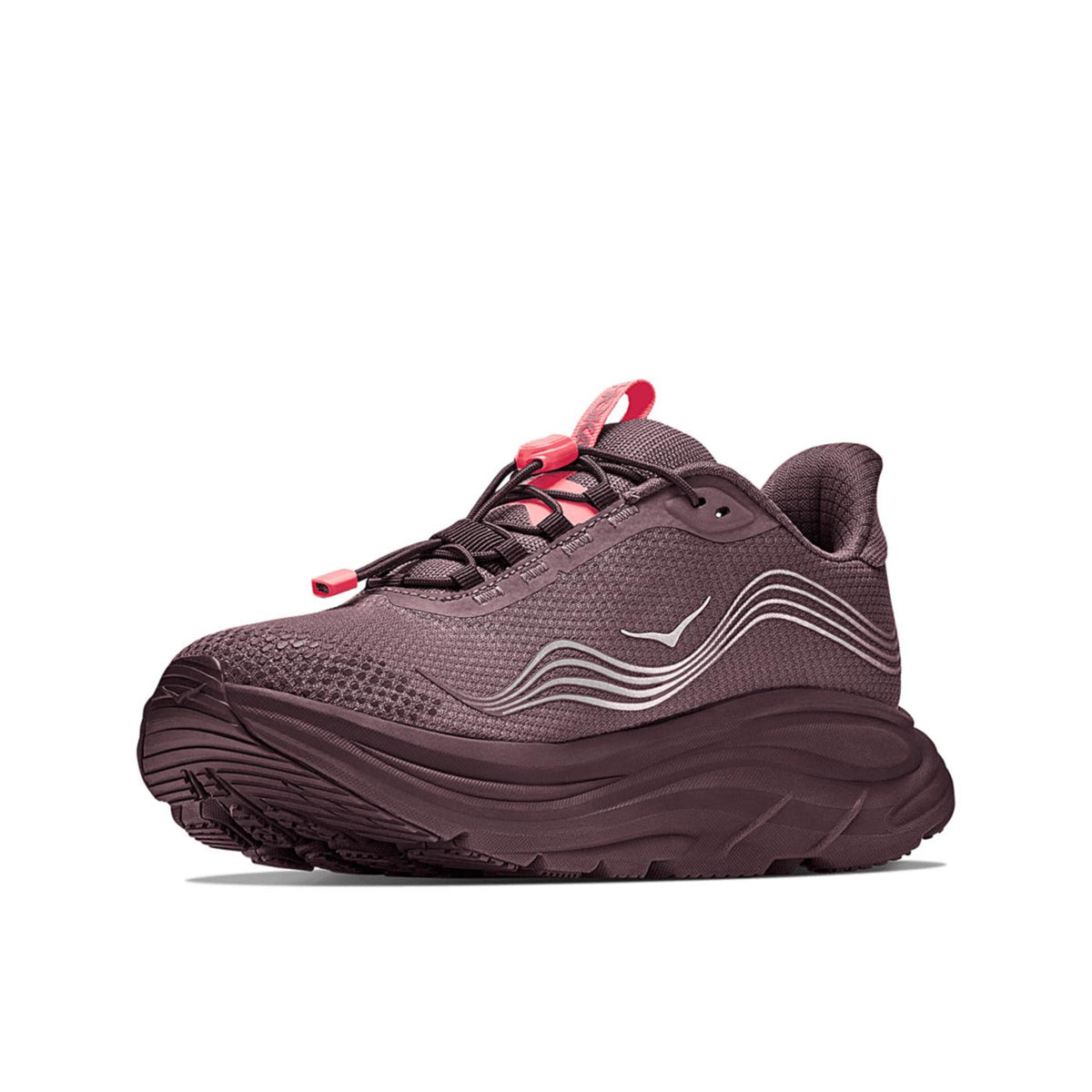 HOKA CLIFTON 11 GTX WOMAN - Bordeaux - vista 3