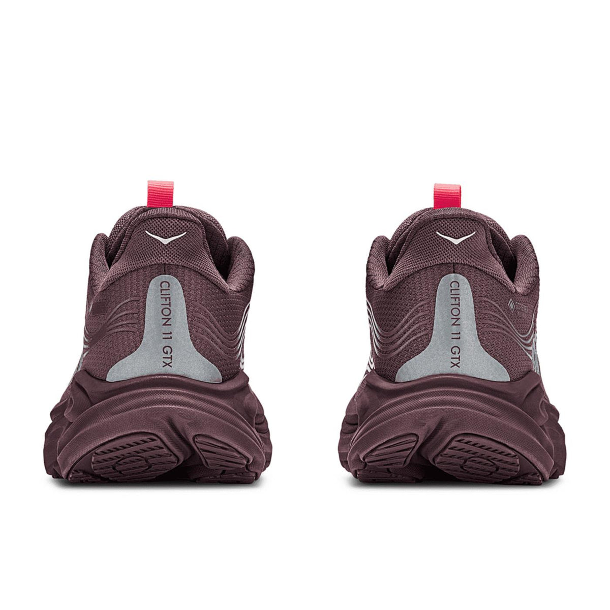 HOKA CLIFTON 11 GTX WOMAN - Bordeaux - vista 5