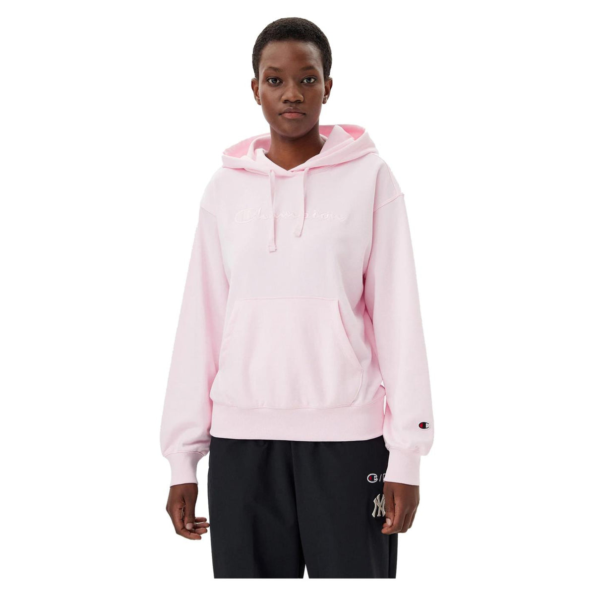 CHAMPION FELPA DONNA CAPPUCCIO - seconda immagine