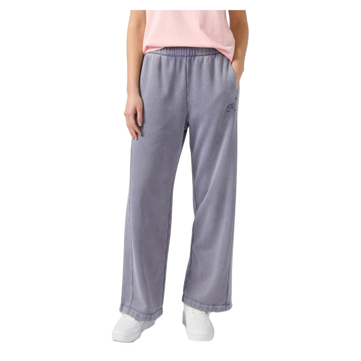 CHAMPION W WIDE LEG PANTS - Viola - vista 2