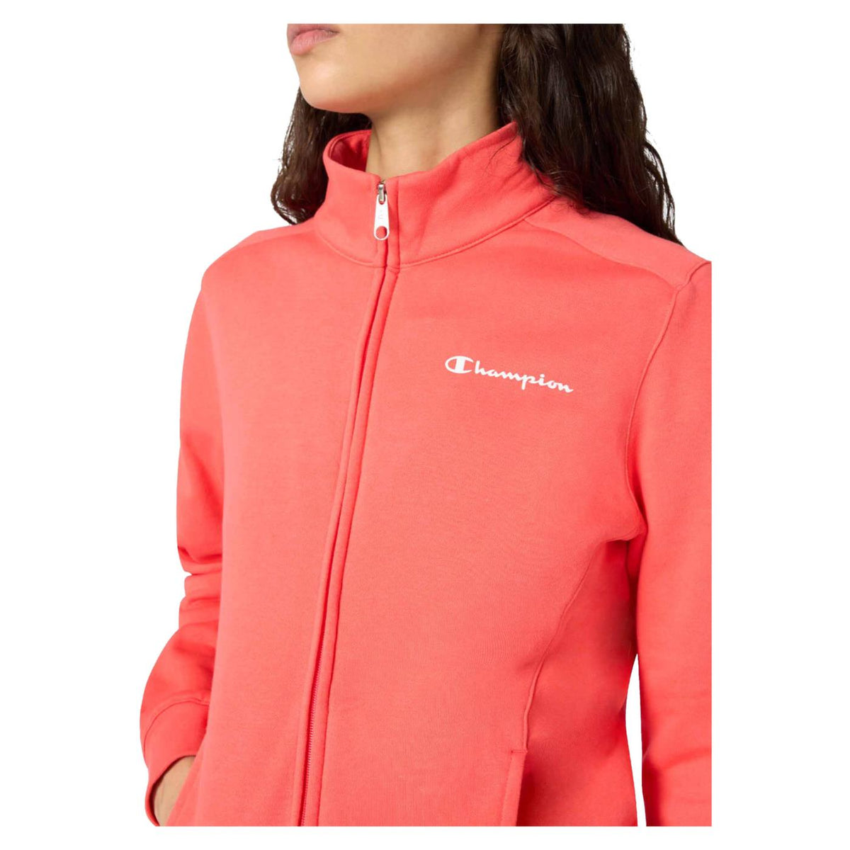 CHAMPION W FULL ZIP SUIT - Corallo - vista 4