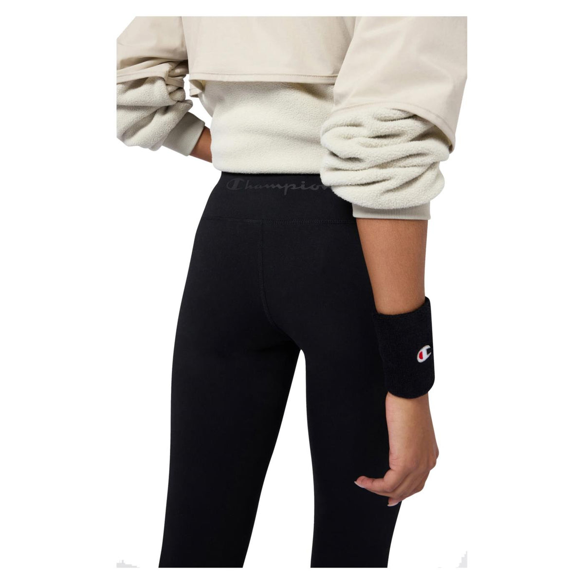 CHAMPION W LEGGINGS - Nero - vista 4