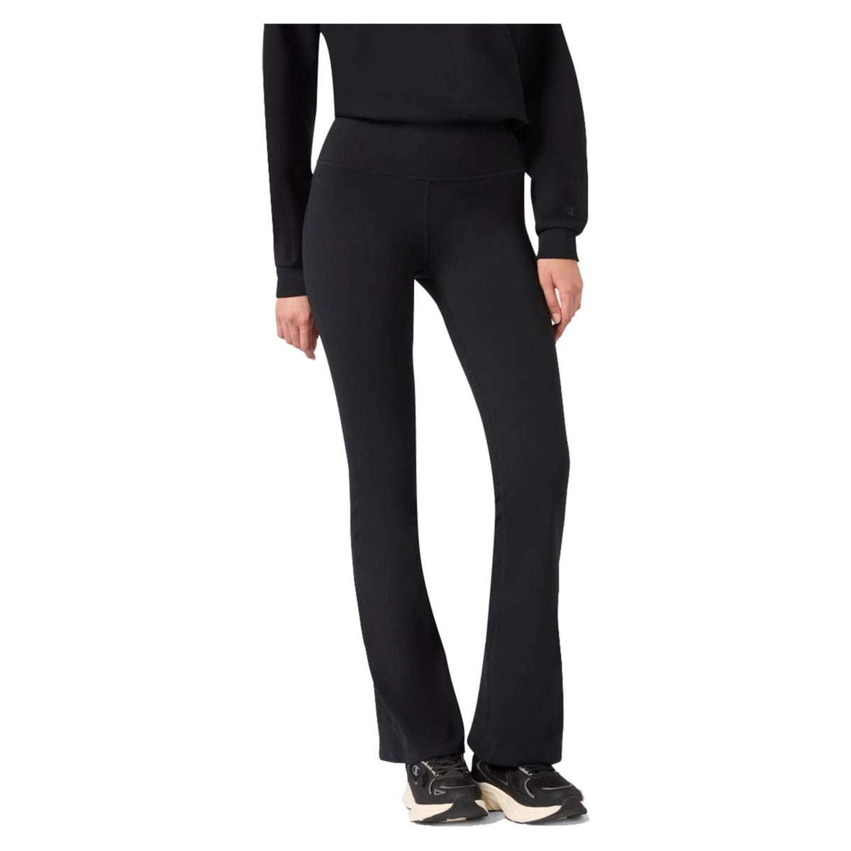 CHAMPION W FLARE LEGGINGS - Nero - vista 2
