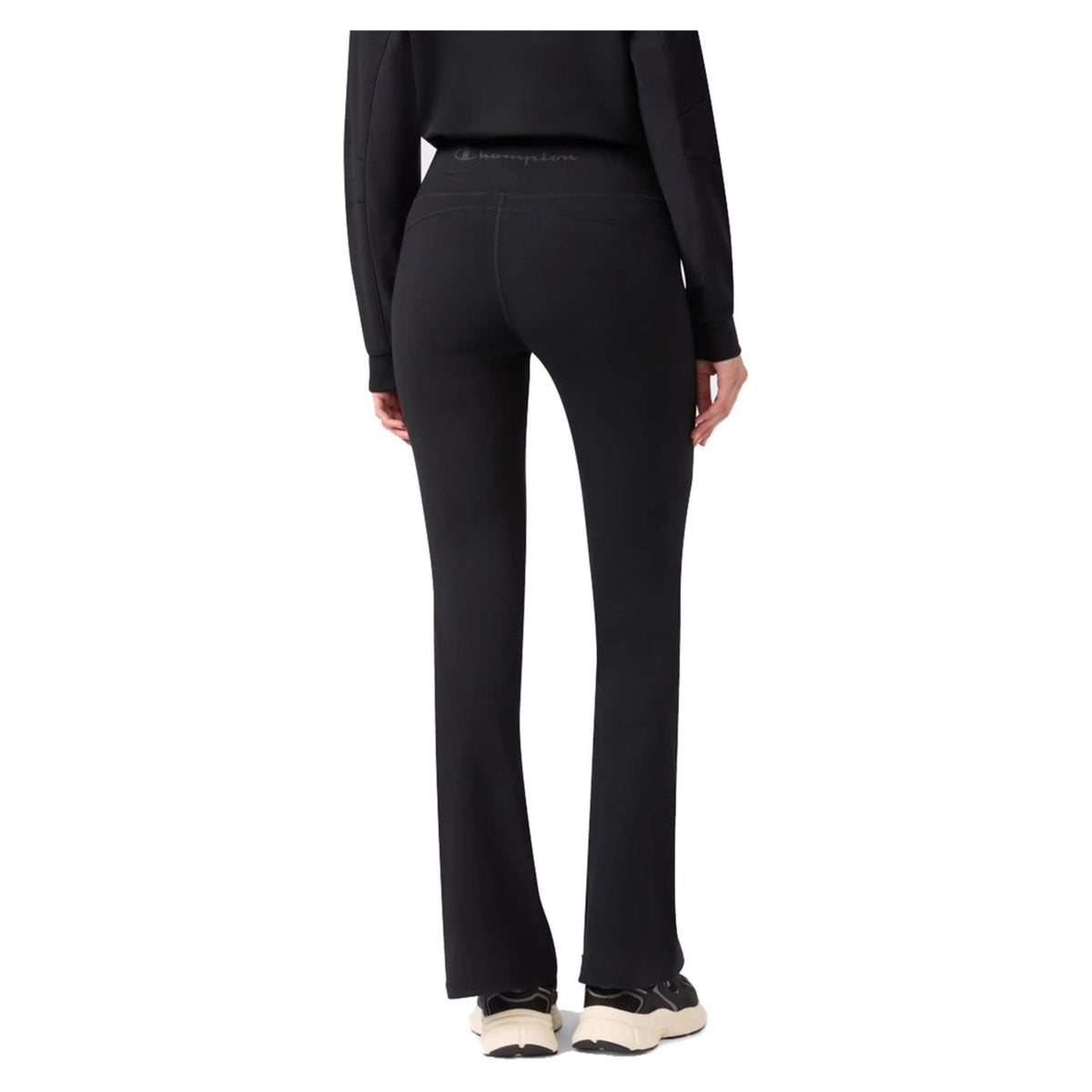 CHAMPION W FLARE LEGGINGS - Nero - vista 3