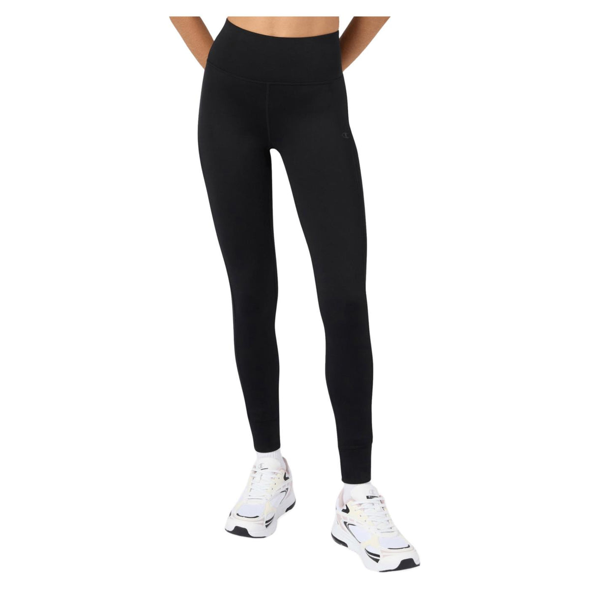 CHAMPION W CROP LEGGINGS - C1-nero - immagine principale