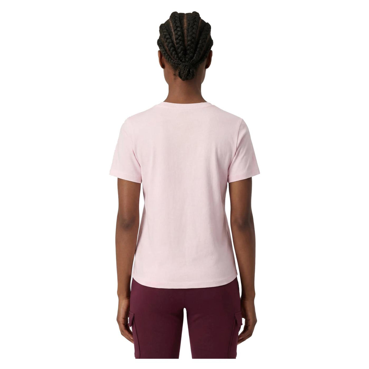CHAMPION W SS TEE - Rosa - vista 2