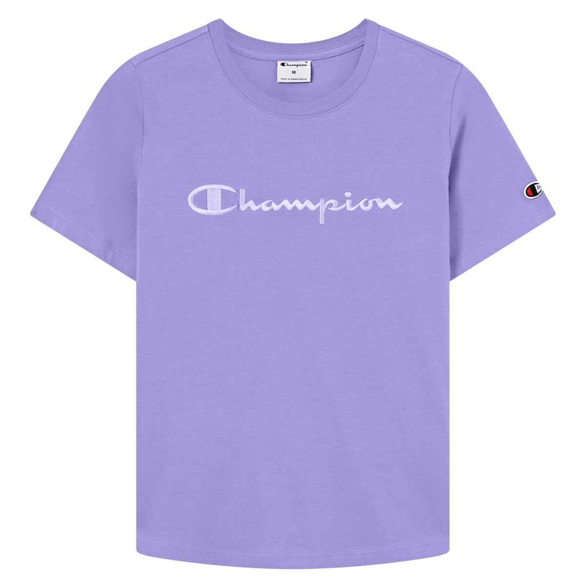 CHAMPION W SS TEE - Lilla - vista 3