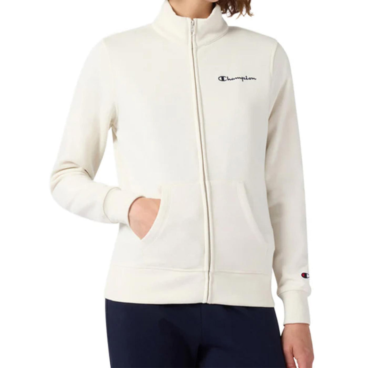 CHAMPION W FULL ZIP SWEATSHIRT - vista 2