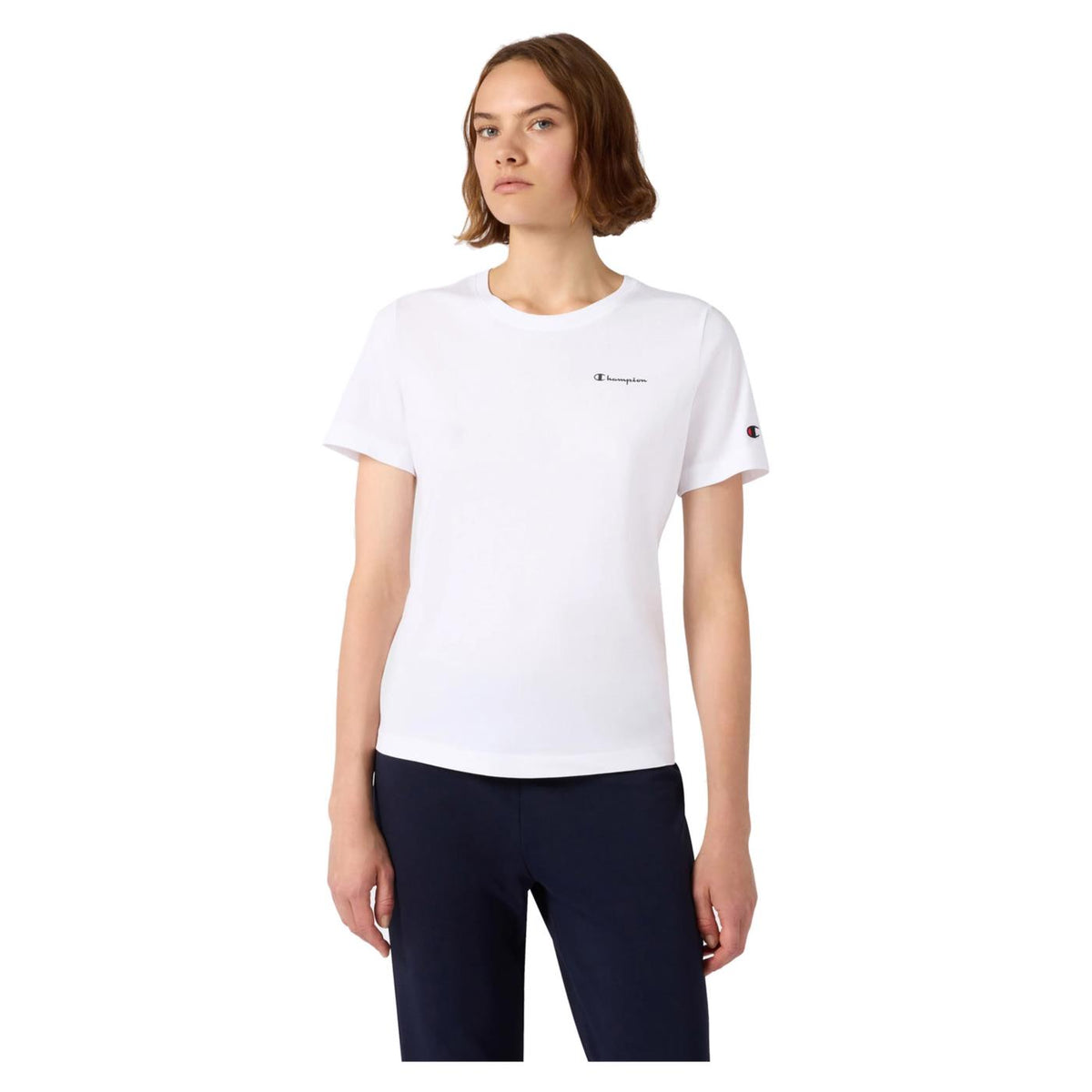 CHAMPION W SS TEE - Bianco - immagine principale
