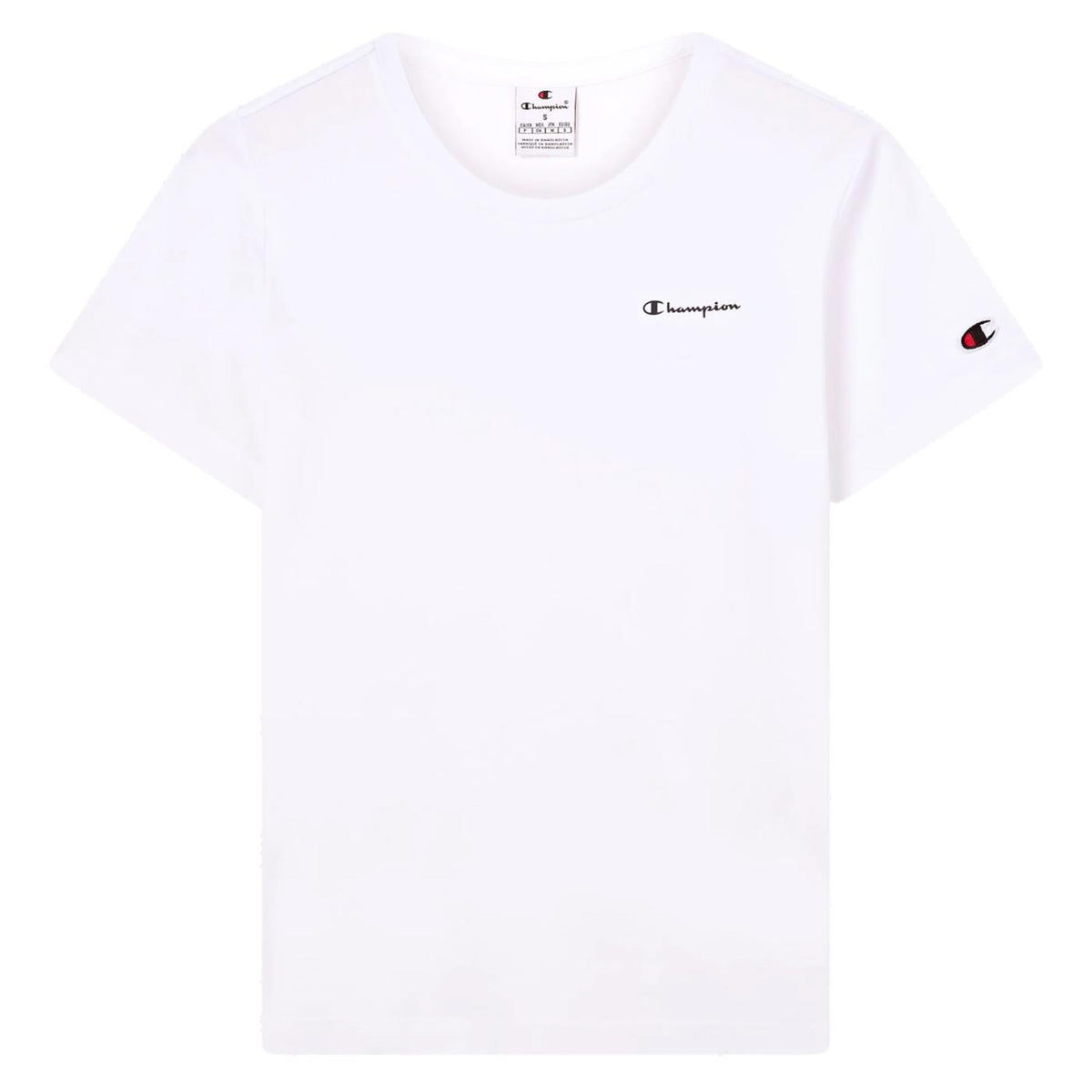 CHAMPION W SS TEE - Bianco - vista 3