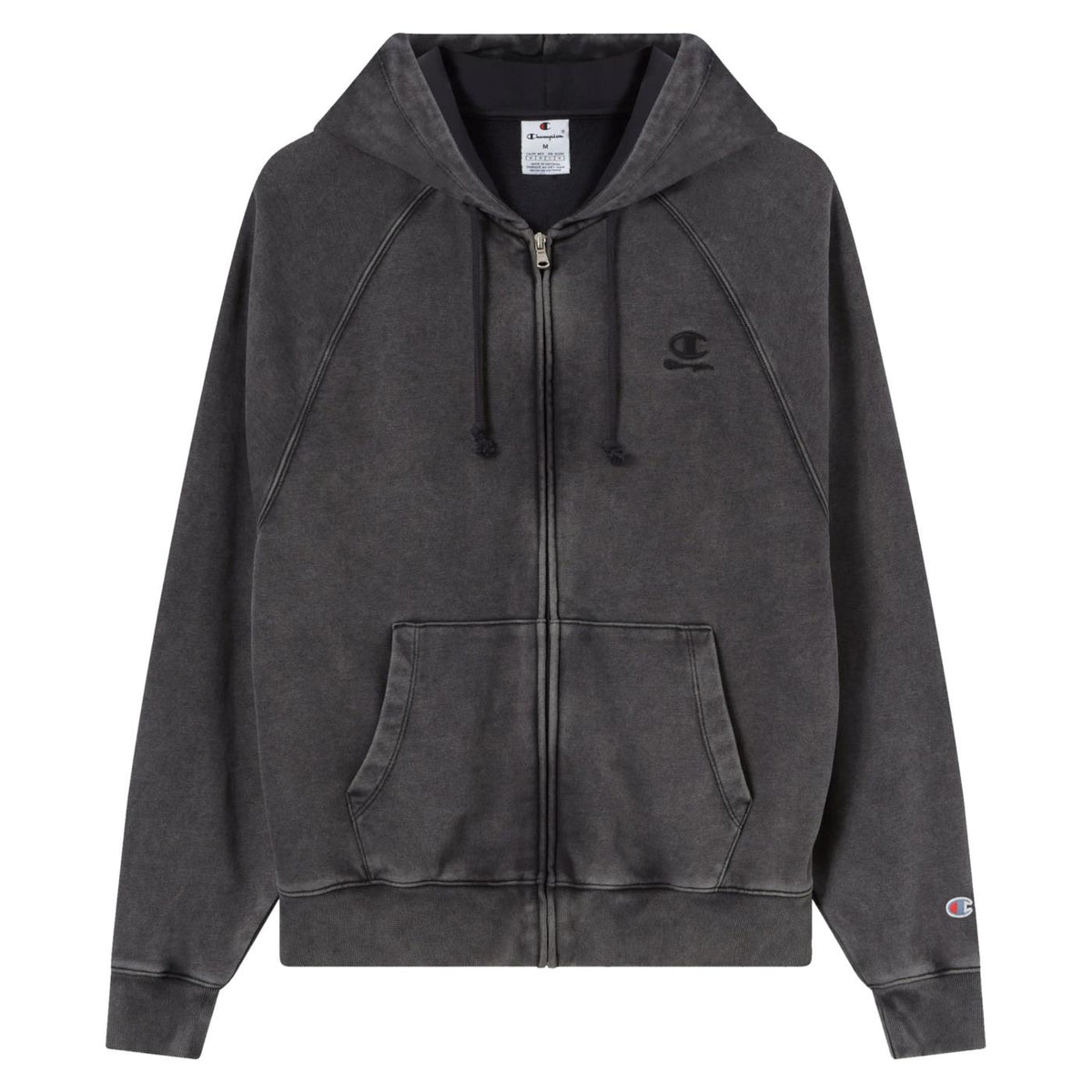 CHAMPION W FZ HOODIE SWEATSHIRT - vista 3