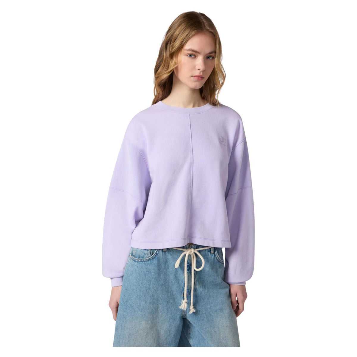 CHAMPION W CREWNECK SWEATSHIRT - Lilla - immagine principale