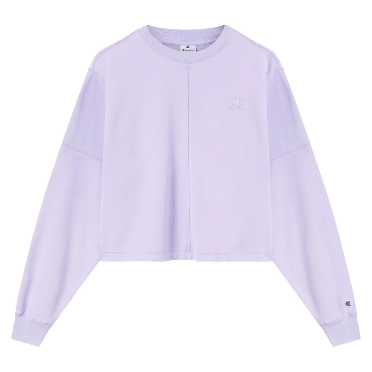 CHAMPION W CREWNECK SWEATSHIRT - Lilla - vista 3