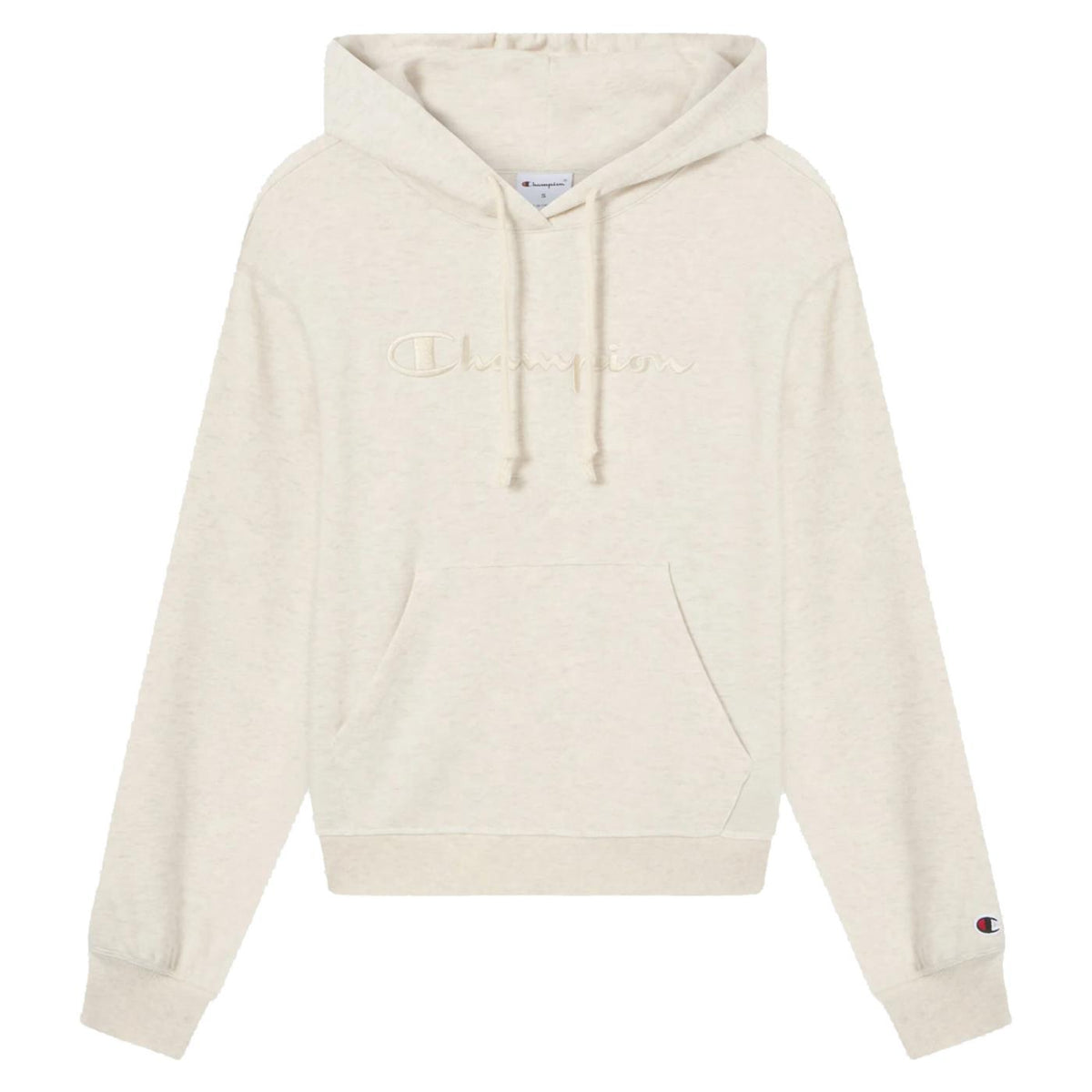 CHAMPION W HOODED SWEATSHIRT - Beige - vista 3