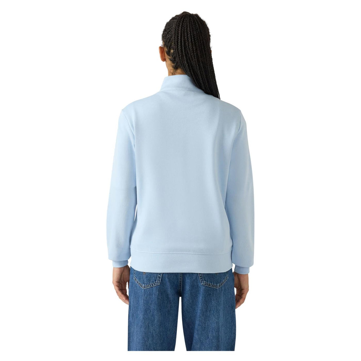 CHAMPION W FULL ZIP SWEATSHIRT - Azzurro - vista 2