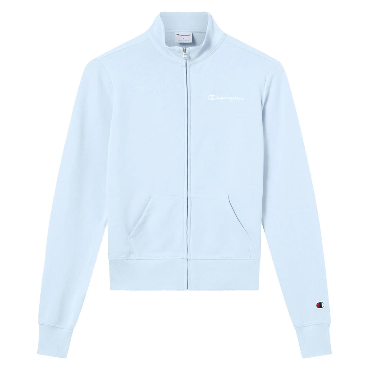 CHAMPION W FULL ZIP SWEATSHIRT - Azzurro - vista 3
