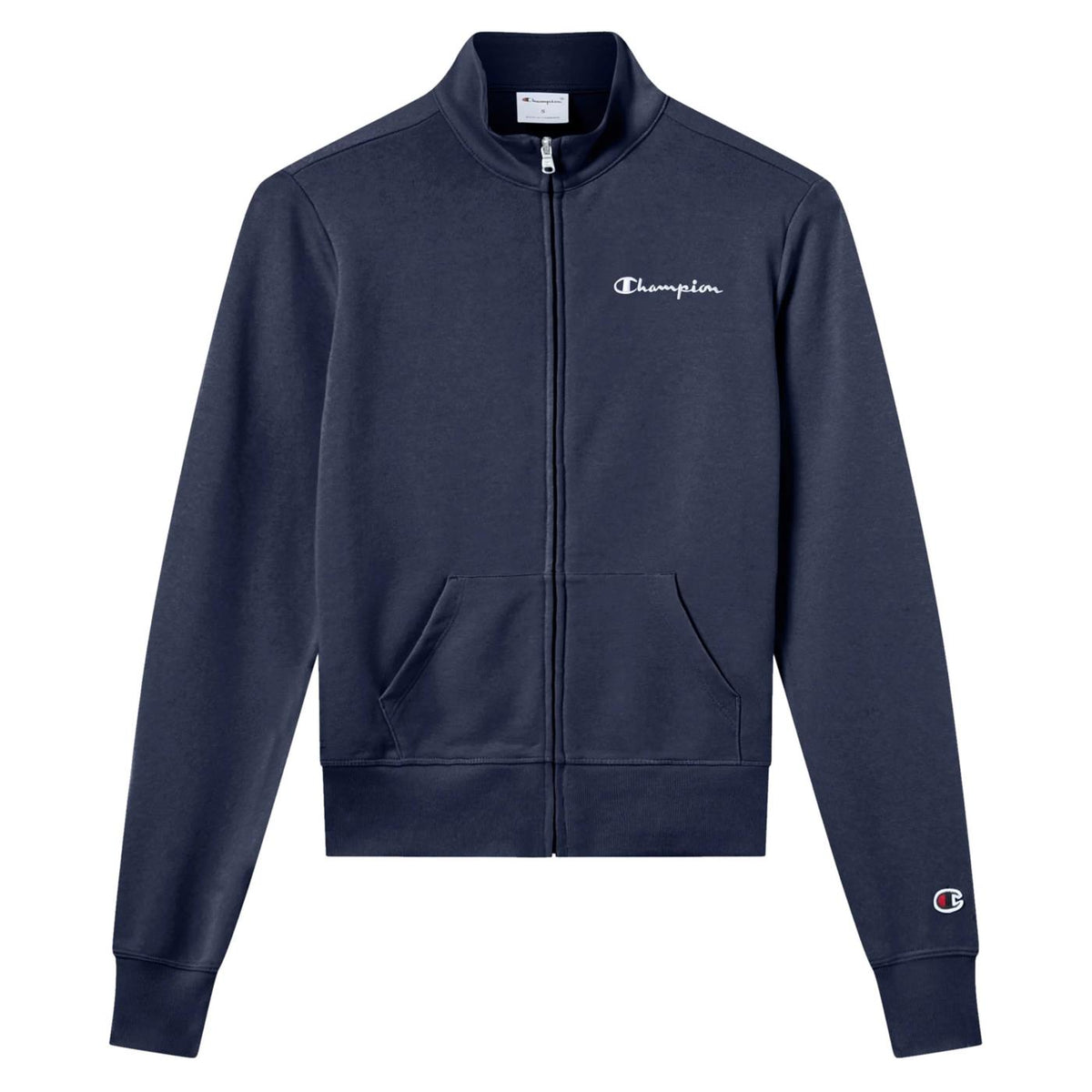 CHAMPION W FULL ZIP SWEATSHIRT - Blu - vista 3