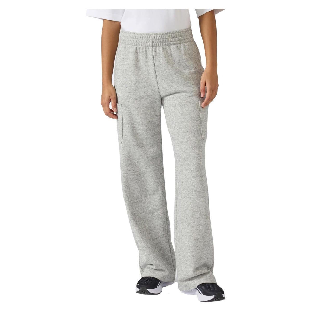 CHAMPION W WIDE LEG PANTS - Grigio chiaro - immagine principale