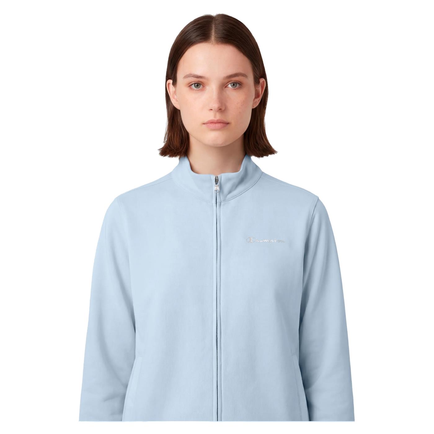 CHAMPION W FULL ZIP SUIT - Azzurro - vista 3