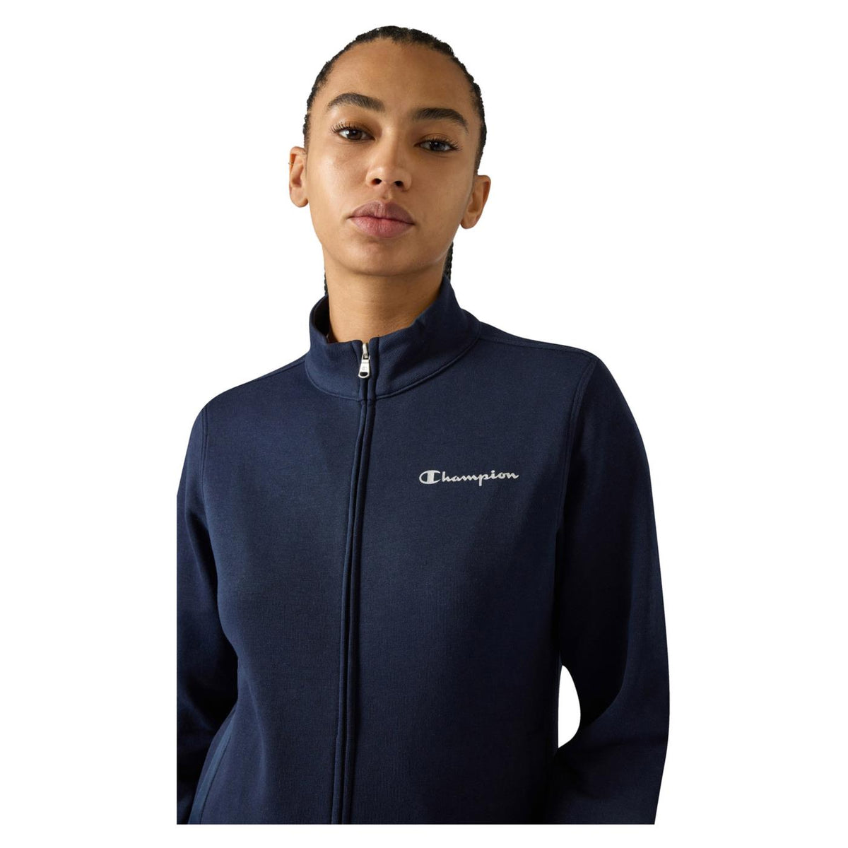 CHAMPION W FULL ZIP SUIT - Blu - vista 3