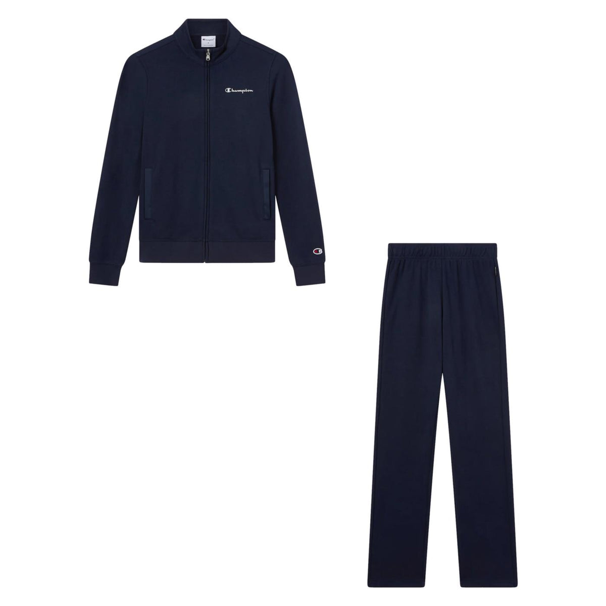CHAMPION W FULL ZIP SUIT - Blu - vista 5