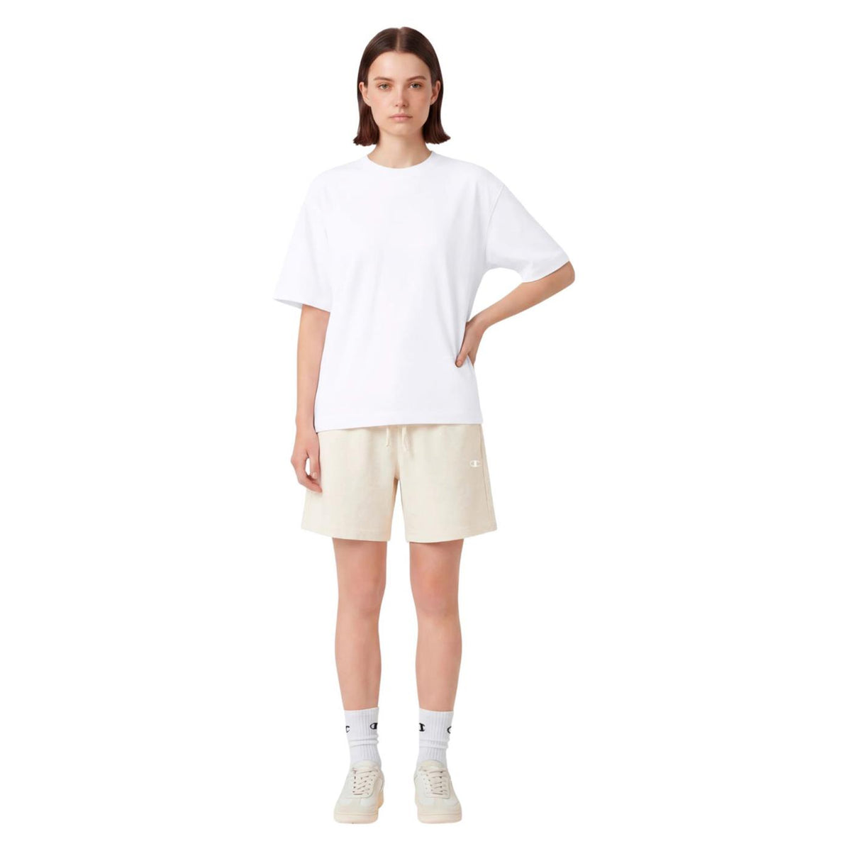 CHAMPION W BERMUDA - Beige - vista 3