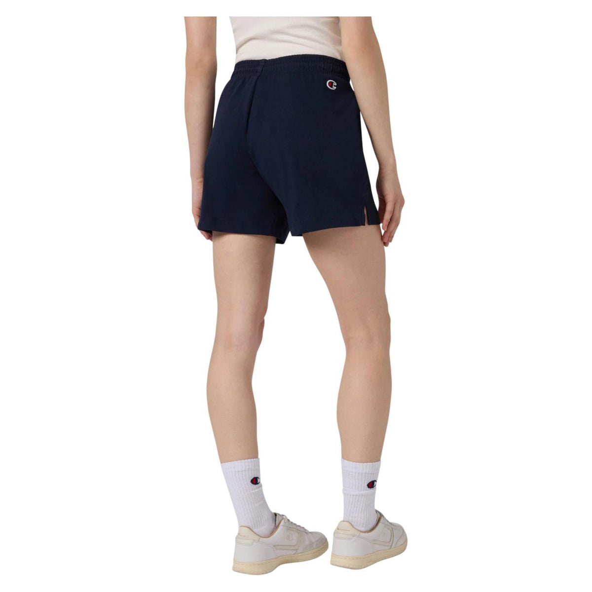 CHAMPION W SHORTS - Blu - vista 2